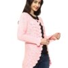 baby pink shrug