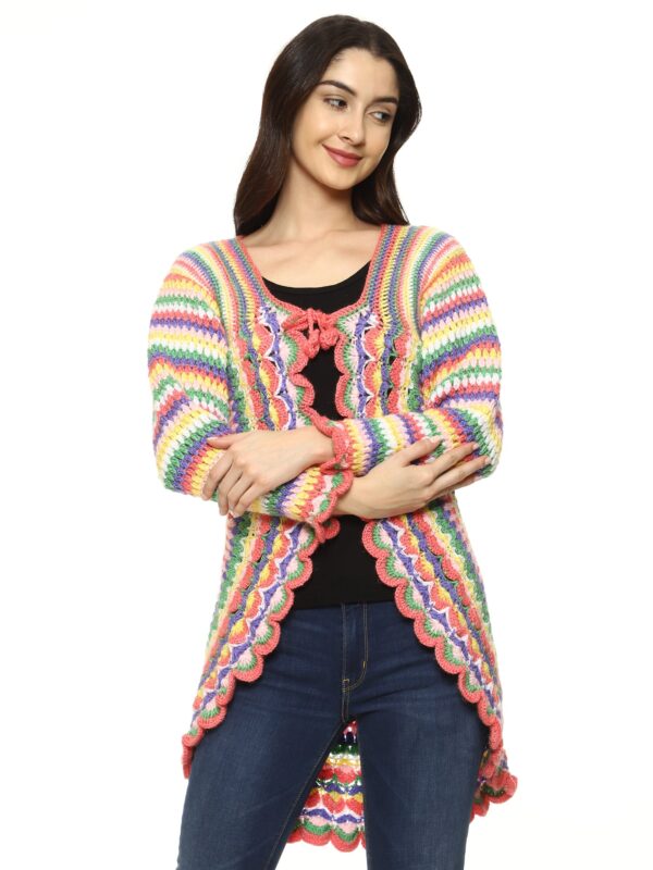 Multicolor shrug