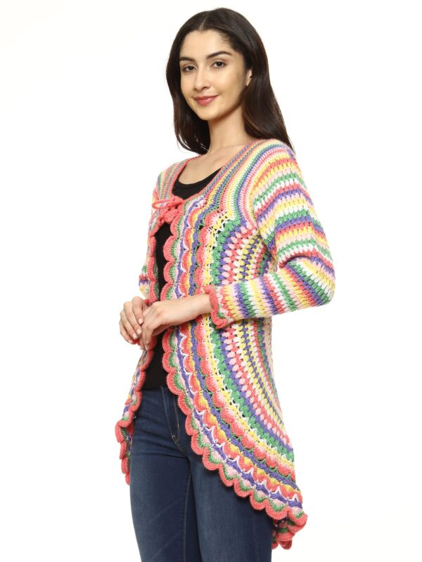 Multicolor shrug