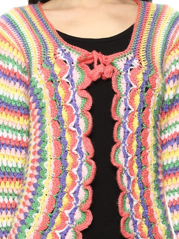 Multicolor shrug