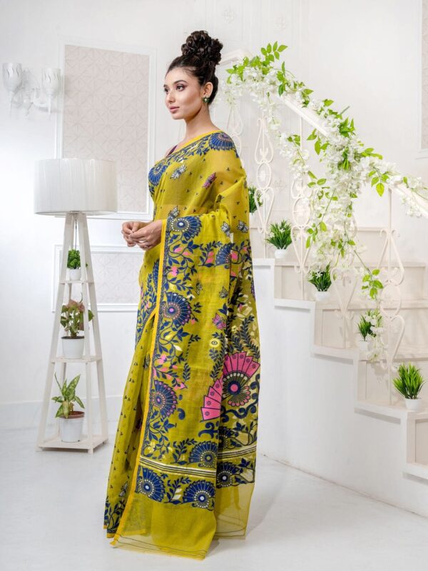 Jamdani silk saree for women