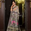 Jamdani silk saree for women