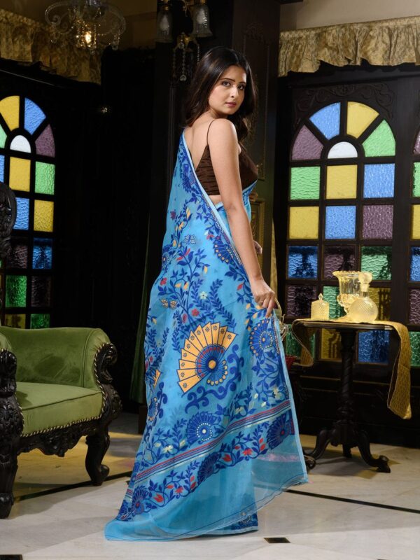 Jamdani silk saree for women