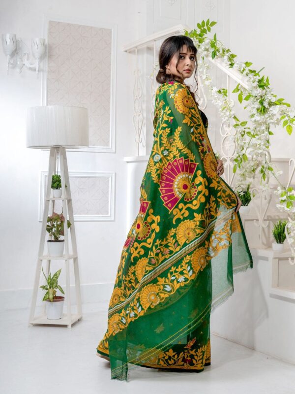 Jamdani silk saree for women