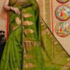 Mehndi Silk saree