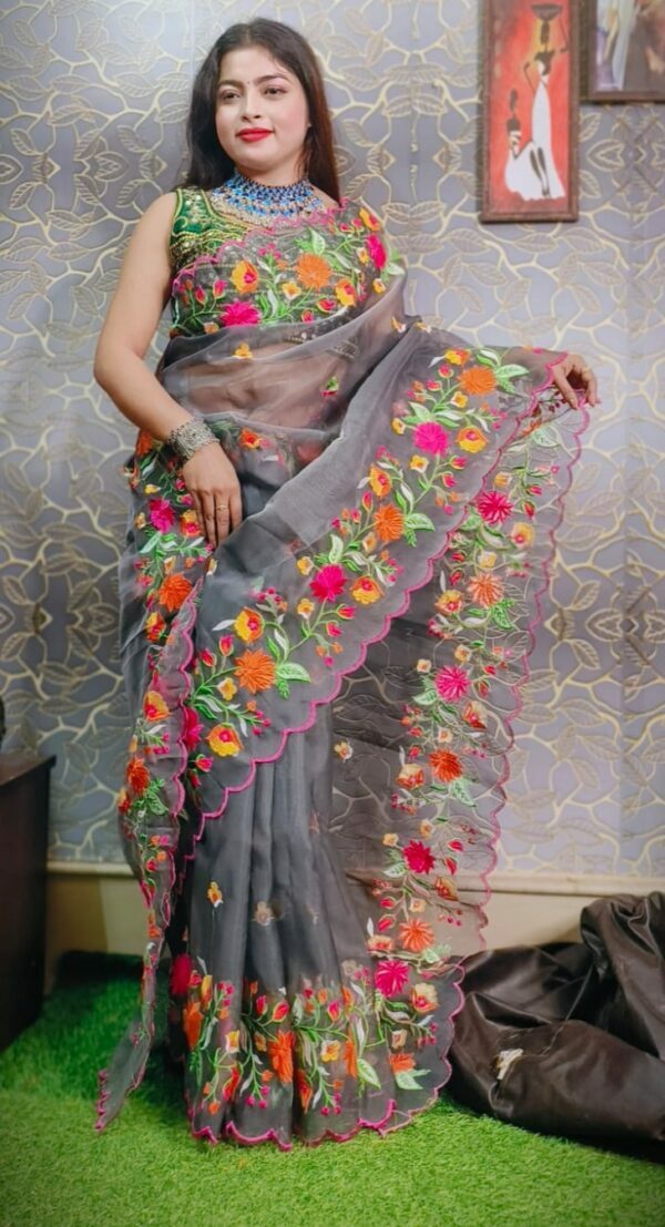 Pure Organza saree