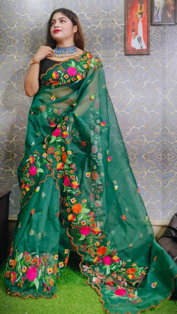 Pure Organza saree