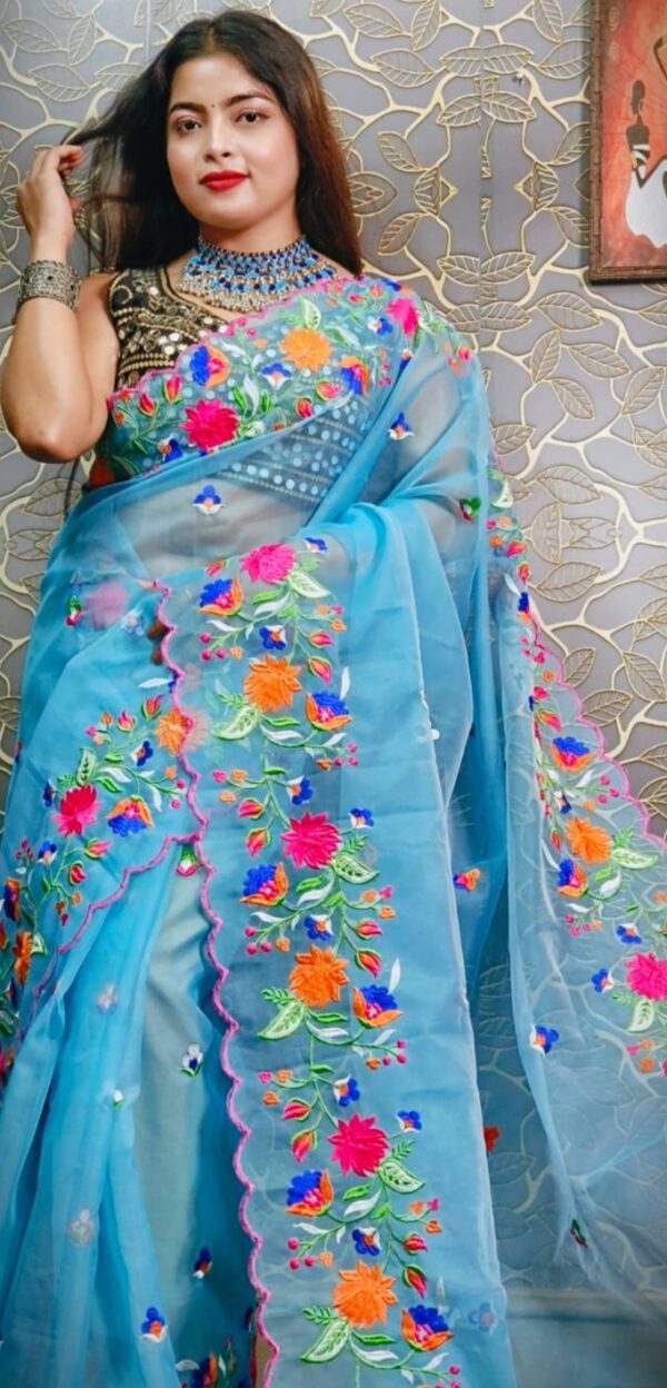 Pure Organza saree