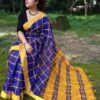 Handloom Checks on Pure Silk Saree