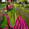 Handloom Checks on Pure Silk Saree