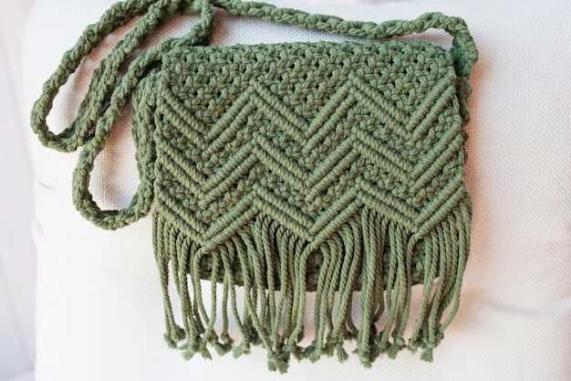 DIY Macrame Purse With Removable Straps