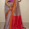 tissue khadi saree