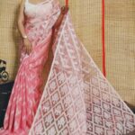 jamdani silk saree