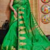 Green Silk saree