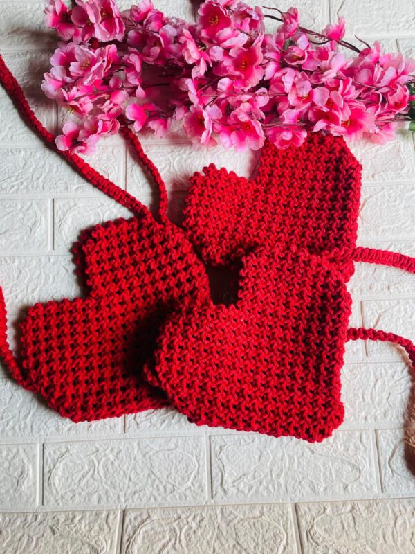 heart shape bag