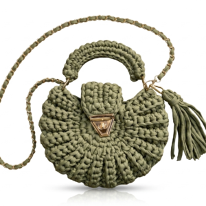 crochet Oreo sling bag