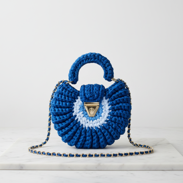 EvilEye crochet sling bag