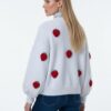 balloon sleeve cardigan