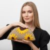 Jute Clutch Sling Bag