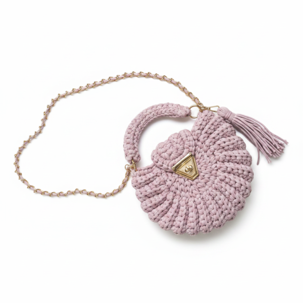 crochet Oreo sling bag