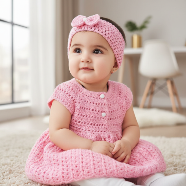 Crochet Baby Girl Dress