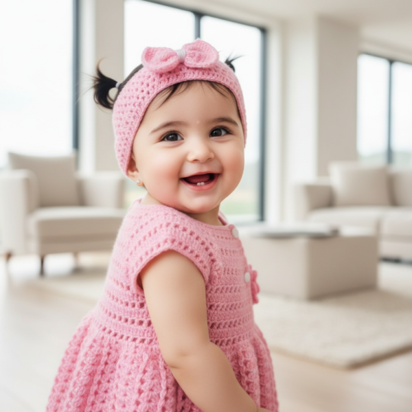 Crochet Baby Girl Dress